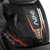 GP Kompozit CF Moto 250 NK 2023-2024 Uyumlu Tank Pad Seti Turuncu - 3