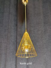 KONİK GOLD SARKIT ARMATÜR - 1