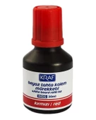 Kraf Beyaz Tahta Kalemi Mürekkebi Kırmızı 30ml - 1