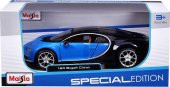 Maisto 124 Bugatti Chiron - Mavi - 4