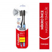 Colgate Mikro İnce Siyah Yumuşak Diş Fırçası 1+1 - 1