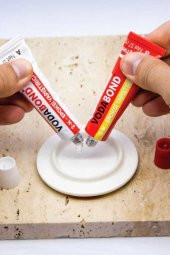 Epoksi Yapıştırıcı Metal Plastik Cam Dekoratif İşler İçin Cam Yapıştırıcı 15+15 Gr - 3