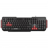 Hytech HYK-46 GAMY COMBO Siyah USB Kırmızı Tuşlu Q Gaming Oyuncu Klavye + Mouse Set - 2