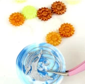 İkili Cımbız Seti Paslanmaz Çelik Pembe Renk Düz ve Kavisli Model thumbnail 8