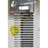 Motor Plakalığı 1 Adet Motorsiklet Takmatik Kişiye Özel Plakalık - 4