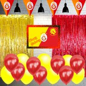 Galatasaray Doğum Günü Parti Malzemeleri Süsleri Seti - 1