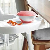 Vakumlu Mama Tabağı Pembe 565 - 2