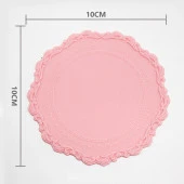 Mühür Mumu Döküm Silika Jel Baskı Ped Yapışmayan Pembe Silikon - 2