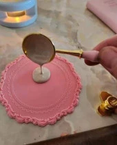 Mühür Mumu Döküm Silika Jel Baskı Ped Yapışmayan Pembe Silikon - 4