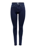 ONLY Bayan Yüksek Bel DarKesim Likralı Kot Pantolon 15263717 - 3