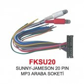 ISO SOKET FKSU 20 SUNNY-JAMESON-GM-20 PİN - 1