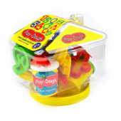 Eğitici Oyun Hamuru Seti (Mini Sofra Seti Hediyeli) - 4