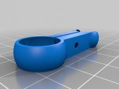 Özelleştirilmiş Mafsallı Top Ortak Fan Tutucu - Printrbot Go Plastik Aparat thumbnail 1