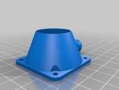 Özelleştirilmiş Mafsallı Top Ortak Fan Tutucu - Printrbot Go Plastik Aparat thumbnail 2