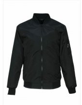 Genç Kız Spor Kumaş Mont Yazlık Model Siyah Renk - 4