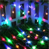 STAR LED LİGHT MULTİ COLOR YILDIZ LED IŞIK YILDIZ RENKLİ LED IŞIK İP LED IŞIK YILDIZ IŞIK YILDIZLI IŞIK - 3