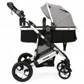 Yoyko Yoyko Ultimate Travel Sistem Bebek Arabası 3 in 1 Gri Silver - 6