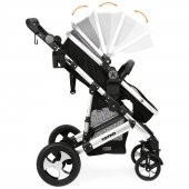 Yoyko Yoyko Ultimate Travel Sistem Bebek Arabası 3 in 1 Gri Silver - 10