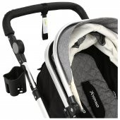 Yoyko Yoyko Ultimate Travel Sistem Bebek Arabası 3 in 1 Gri Silver - 12