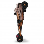 Comfymax Comfymax Tam Yatar Baston Bebek Arabası - Wood Brown - 5