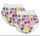 Sema Bebe Sema Baby 2'li Desenli Lüks Alıştırma Külodu No.1 10-15 kg - Flowers - 1