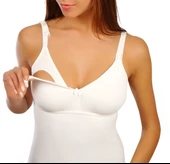 Sema Bebe Sema Baby Emzirme Atleti Beyaz 95 Beden - 1