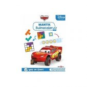 Disney Eğitsel Arabalar Çıkartmalı Mantık Bulmacaları - 1