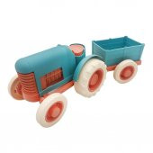Lets Be Child Römorklu Sürtmeli Plastik Traktör LC-30878 Turkuaz-Turuncu - 2