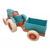 Lets Be Child Römorklu Sürtmeli Plastik Traktör LC-30878 Turkuaz-Turuncu - 3