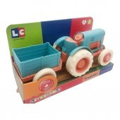 Lets Be Child Römorklu Sürtmeli Plastik Traktör LC-30878 Turkuaz-Turuncu - 5