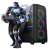 ROGAME RKT660046 INTEL I5 10400 8GB 120GB SSD 1TB HDD 4GB RX550 Oyun Bilgisayarı - 1