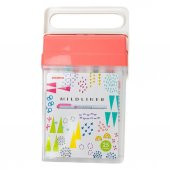 Zebra Mildliner Çift Uçlu Fosforlu Kalem 25li Kutu WKT7-25C - 1