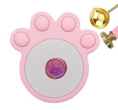 Mühür Mumu Döküm Silikon Pati Baskı Ped Yapışmayan Pembe thumbnail 1