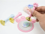 Mühür Mumu Döküm Silikon Pati Baskı Ped Yapışmayan Pembe thumbnail 4