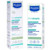 Mustela Stelatopia Lipit Yenileyici Krem 150 ml + Stelatopia Emollient Face Cream Yüz Kremi 40 ml - 1