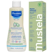 Mustela Gentle Shampoo Papatya Özlü Bebek Şampuanı 500 ml + 3 Etkili Avokado Balsam 75 ml - 1