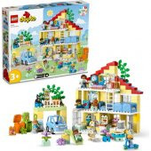 LEGO Duplo 10994 Town 3'ü Bir Arada Aile Evi  (218 Parça) - 1