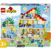 LEGO Duplo 10994 Town 3'ü Bir Arada Aile Evi  (218 Parça) - 3