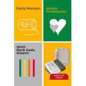 Medisana Alman Tasarım Geniş Manşonlu Taşıma Çantalı Kol Tipi Dijital Hiper Tansiyon Aleti 2 Yıl Garantili - 2