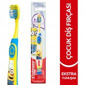 Colgate 6+ Yaş Ekstra Yumuşak Çocuk Diş Fırçası Minions - 1