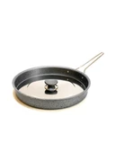 Oms 3222.28 Granit Hamsi Tava Metal Kapaklı Gri 28x4 Cm - 1