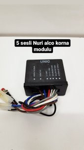 İq Nuri Alço Korna Modülü Butonlu Elektrikli Korna N11.715 - 1