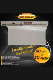 Kes Kullan Akıllı Kağıt - 10 Metre Şeffaf, Statik Tutunma Ve Kağıt Tutucu Özellikli, Yazı Tahtası - 1