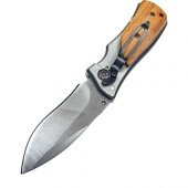 Tekinhediyelik Buck - X35 Mini Ahşap Kabze Çakı 15 cm - 2