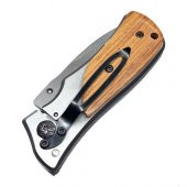 Tekinhediyelik Buck - X35 Mini Ahşap Kabze Çakı 15 cm - 4