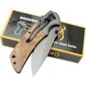 Tekinhediyelik Browning Swat 354 Ahşap Çakı - 3