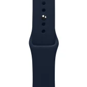 ScHitec 42-49mm Yeni Nesil Apple Uyumlu Akıllı Saat Kordonu Silikon Lacivert - 1