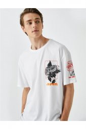 3sam10089hk Kırık Beyaz 001 Pamuk Jersey T-shirt - 2