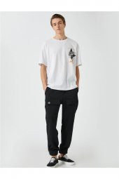 3sam10089hk Kırık Beyaz 001 Pamuk Jersey T-shirt - 3