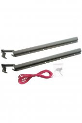 Balkon Çamaşır Kurutma Askısı Alüminyum Küpeşte Askılığı Kurutmalık Bronz Kare 80x30 Mm - 7